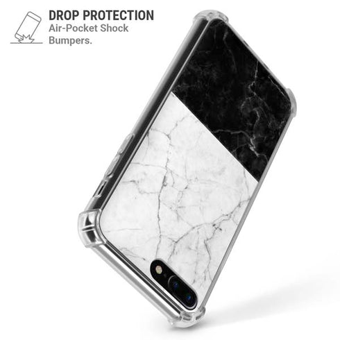 Marble Split iPhone 7/8 Plus Clear Case