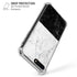 Marble Split iPhone 7/8 Plus Clear Case