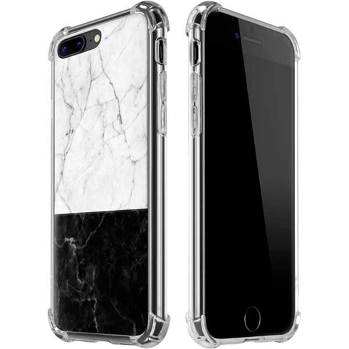 Marble Split iPhone 7/8 Plus Clear Case