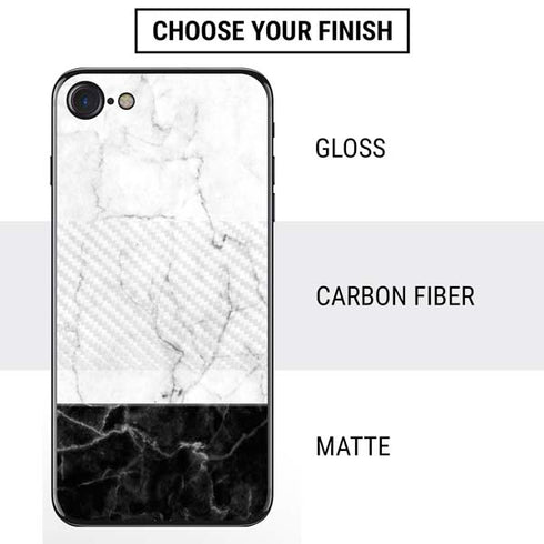 Marble Split iPhone SE (2nd & 3rd Gen) Skin