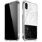 Marble Split iPhone XR Clear Case