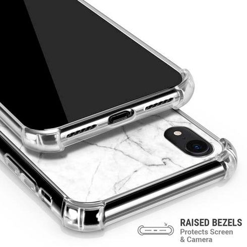 Marble Split iPhone XR Clear Case