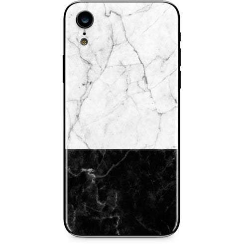 Marble Split iPhone XR Skin