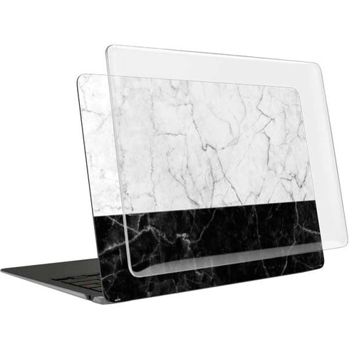 Marble Split MacBook Air 13in (2020) Case plus Skin