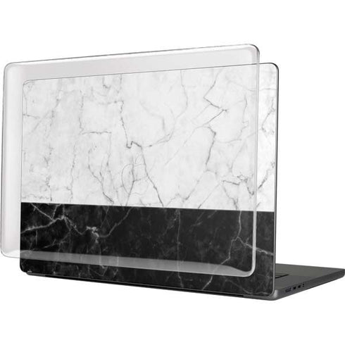 Marble Split MacBook Pro 16in (2021-25) Case plus Skin