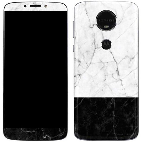 Marble Split Moto E5 Plus Skin