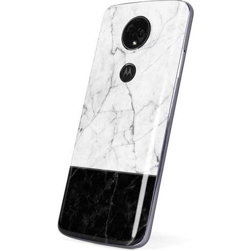 Marble Split Moto E5 Plus Skin