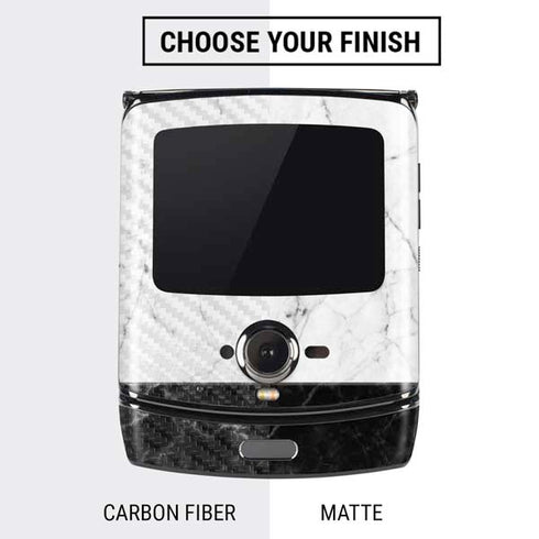 Marble Split Motorola RAZR Skin