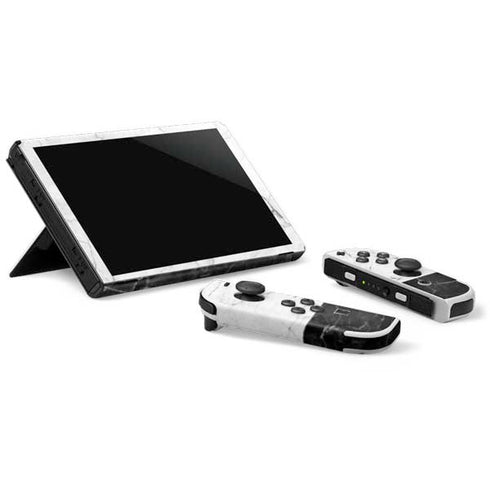 Marble Split Nintendo Switch OLED (2021) Skin