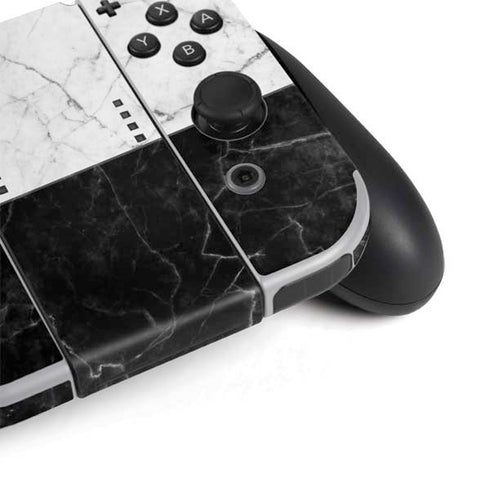 Marble Split Nintendo Switch OLED (2021) Skin
