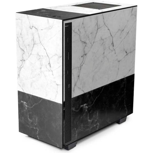 Marble Split NZXT H510 Compact ATX Mid-Tower Case Skin
