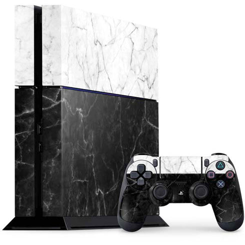 Marble Split PS4 Console and Controller Bundle Skin