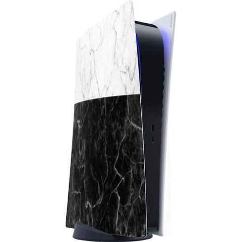 Marble Split PS5 Digital Edition Console Skin