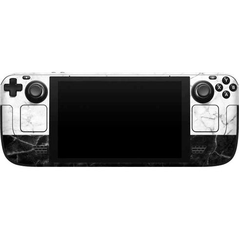 Marble Split Steam Deck Handheld Gaming Computer Skin