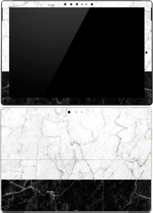 Marble Split Surface Pro 4 Skin