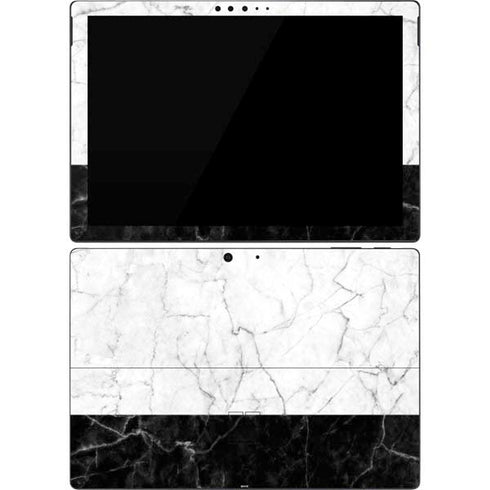 Marble Split Surface Pro 7 Skin