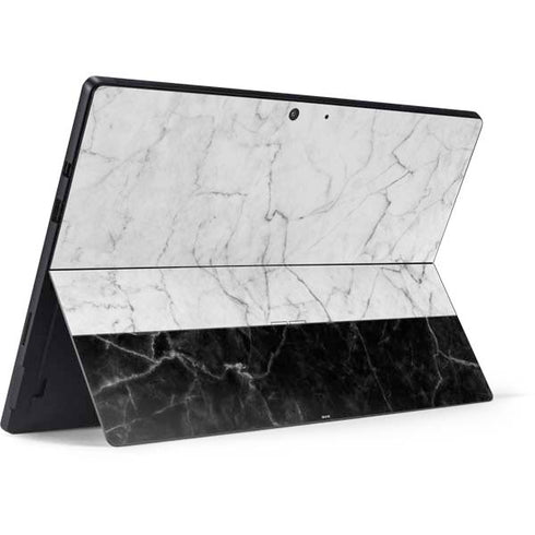 Marble Split Surface Pro 7 Skin