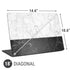 Marble Split Universal Laptop 18in (14.6 x 10.6in) Skin