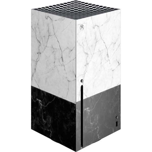 Marble Split Xbox Series X Console Skin