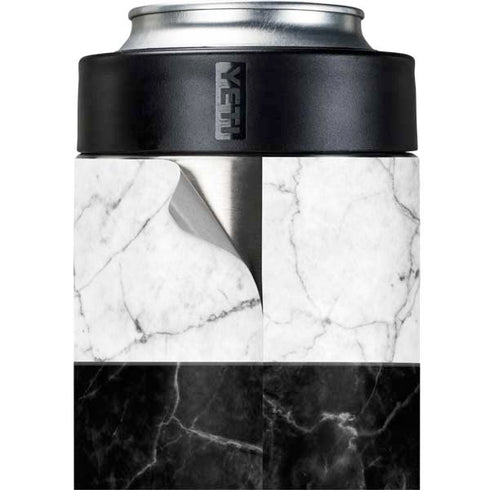 Marble Split Yeti Colster Can Insulator Skin