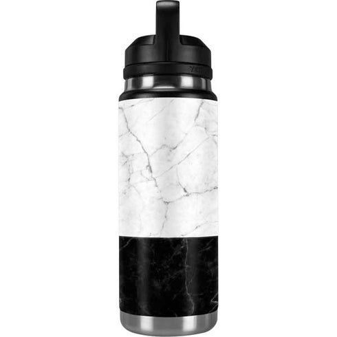 Marble Split YETI Rambler 26oz Bottle Skin