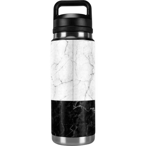 Marble Split YETI Rambler 26oz Bottle Skin