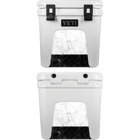 Marble Split YETI Roadie 24 Hard Cooler Skin