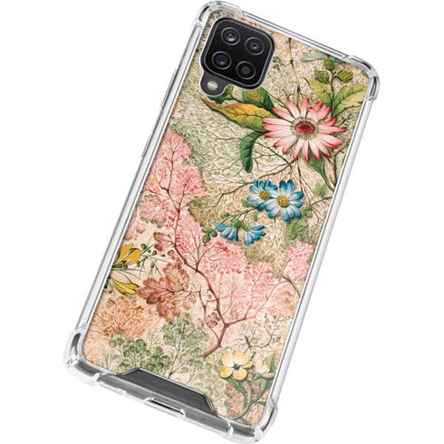 William Kilburn Marbled Paper Galaxy A12 Clear Case