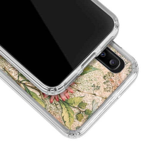 William Kilburn Marbled Paper Galaxy A30 Clear Case