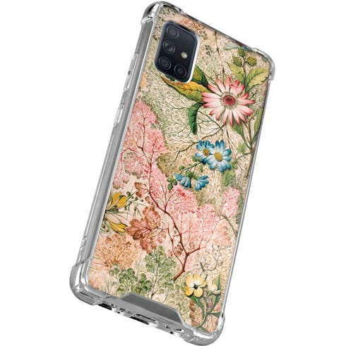William Kilburn Marbled Paper Galaxy A51 5G Clear Case