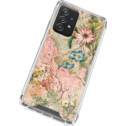 William Kilburn Marbled Paper Galaxy A52 5G Clear Case