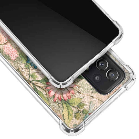 William Kilburn Marbled Paper Galaxy A52 5G Clear Case