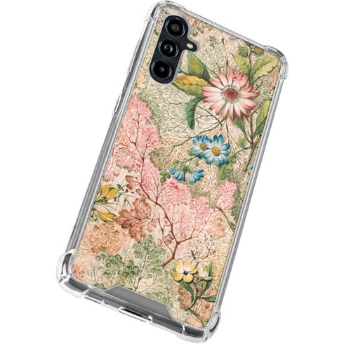 Marbled Paper by William Kilburn Galaxy A54 5G Clear Case