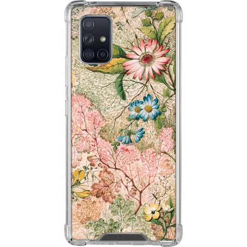 William Kilburn Marbled Paper Galaxy A71 5G Clear Case