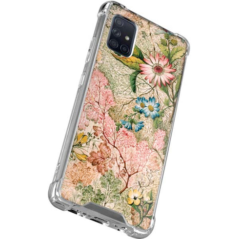 William Kilburn Marbled Paper Galaxy A71 5G Clear Case