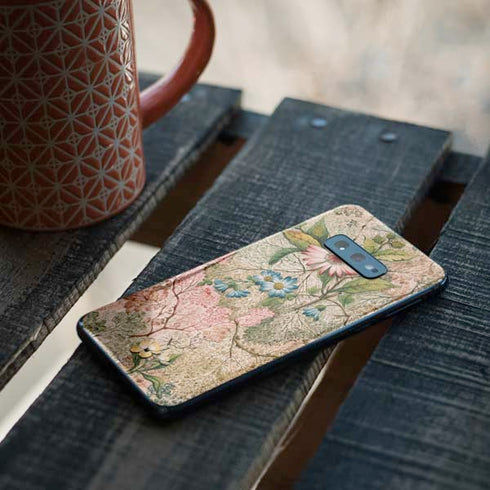 William Kilburn Marbled Paper Galaxy S10e Skin