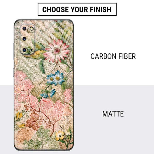 William Kilburn Marbled Paper Galaxy S20 Skin