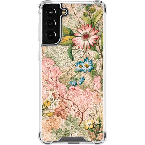 William Kilburn Marbled Paper Galaxy S21 FE Clear Case
