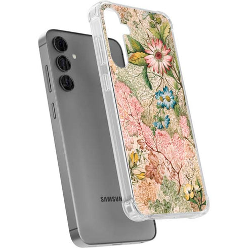 Marbled Paper by William Kilburn Galaxy S24 Plus Clear Case