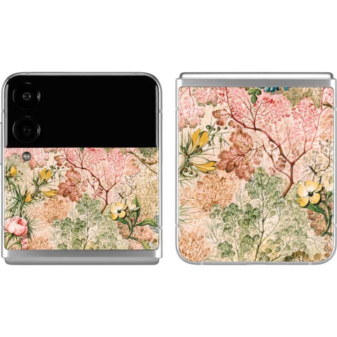 William Kilburn Marbled Paper Galaxy Z Flip4 5G Skin