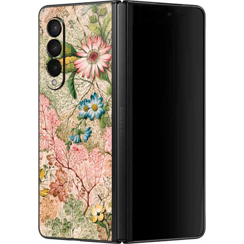 William Kilburn Marbled Paper Galaxy Z Fold3 5G Skin