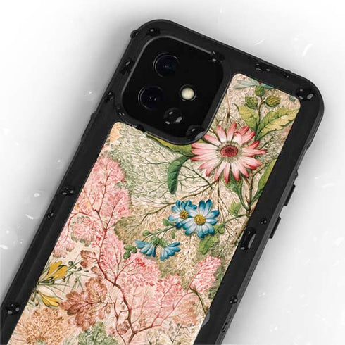 William Kilburn Marbled Paper iPhone 12 Mini Waterproof Case