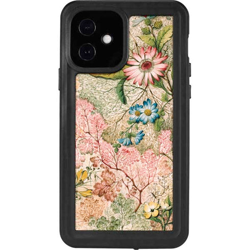 William Kilburn Marbled Paper iPhone 12 Waterproof Case