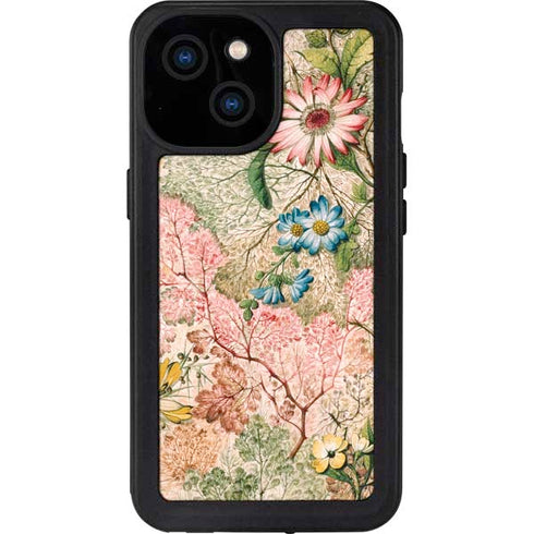 William Kilburn Marbled Paper iPhone 13 Mini Waterproof Case