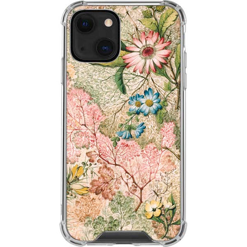 William Kilburn Marbled Paper iPhone 14 Plus Clear Case