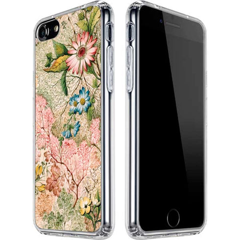 William Kilburn Marbled Paper iPhone SE (2nd & 3rd Gen) Clear Case