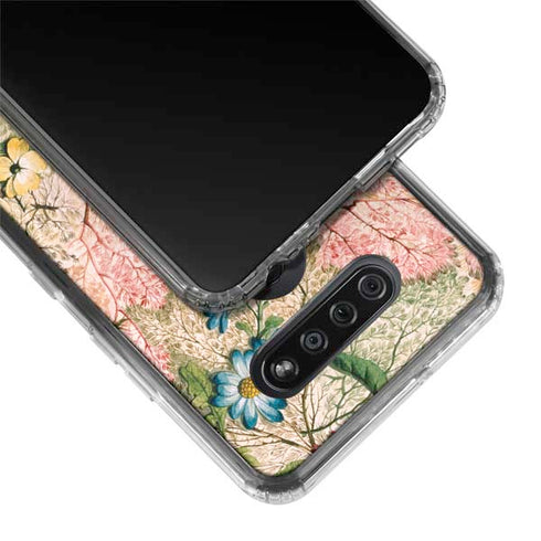 Marbled Paper by William Kilburn LG K51/Q51 Clear Case