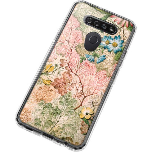 Marbled Paper by William Kilburn LG K51/Q51 Clear Case