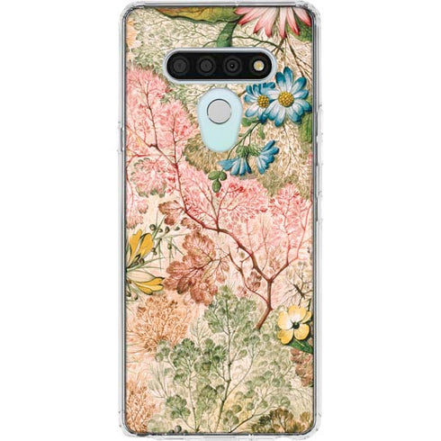 Marbled Paper by William Kilburn LG Stylo 6 Clear Case