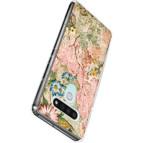 Marbled Paper by William Kilburn LG Stylo 6 Clear Case